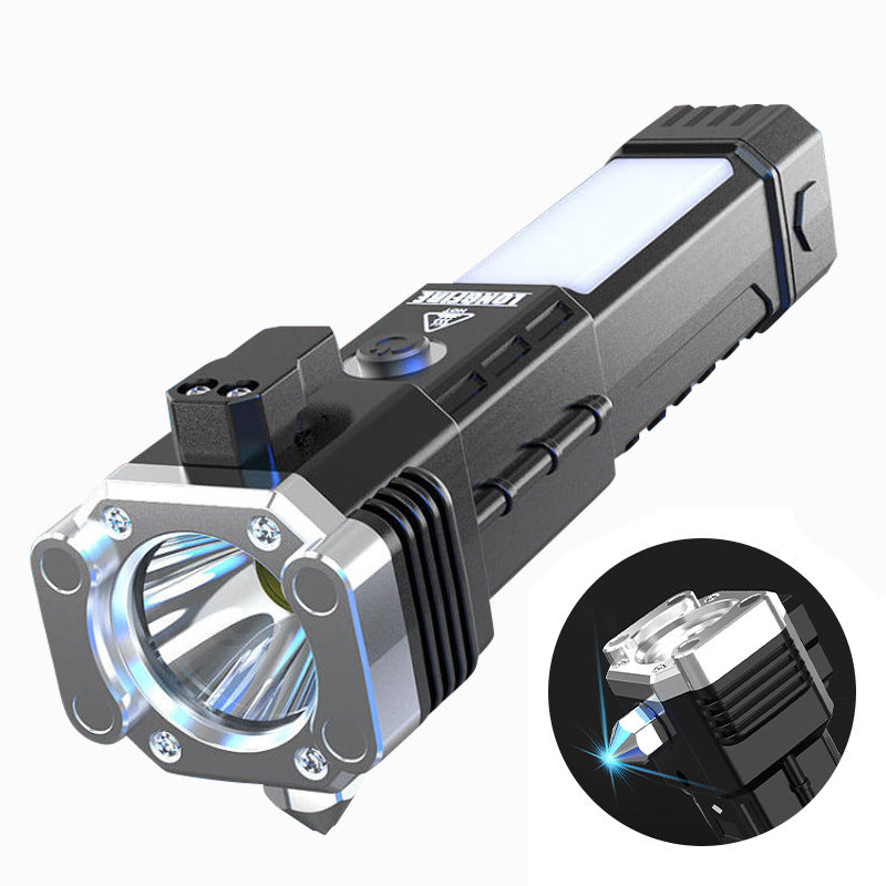 Multifunctional Portable Emergency Flashlight LED 3W Emergency Torch Light