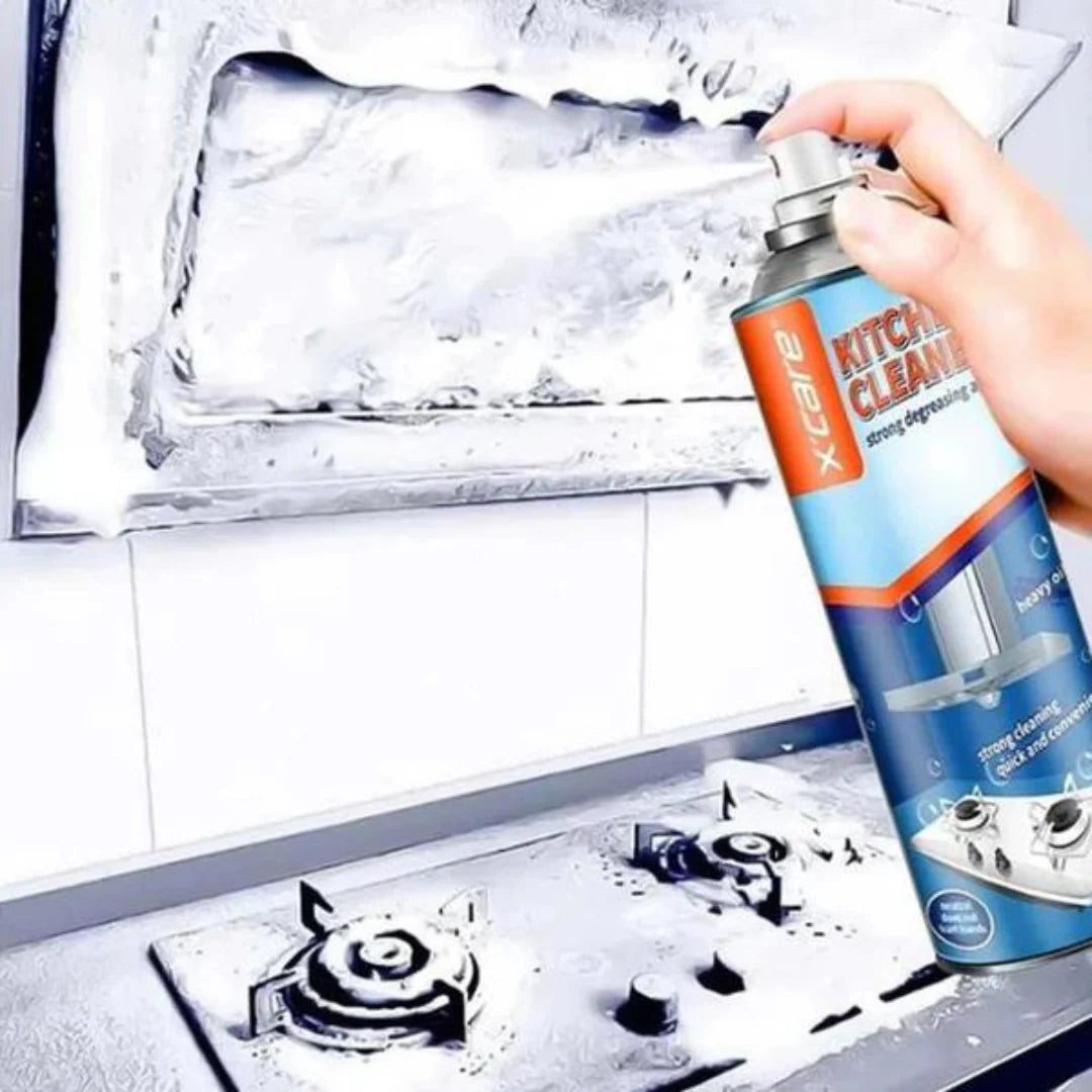 Kitchen Cleaner Spray, Grease & Oil Remover Foam Spray